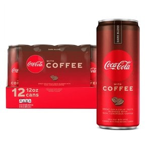 [해외직구]코카콜라 커피 다크 블렌드 355ml 12캔/ Coca-Cola Coffee Dark Blend 12oz Can