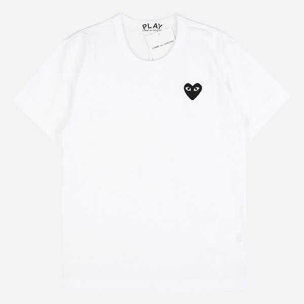 [시흥점] 5F AX T064 051 2 블랙 하트 티셔츠 화이트