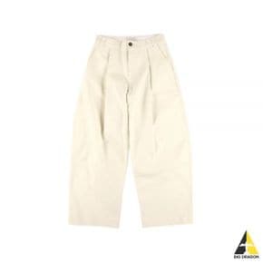 스튜디오 니콜슨 24 SORTE SNM PEACHED COTTON TWILL CREAM (351) (소르테 팬