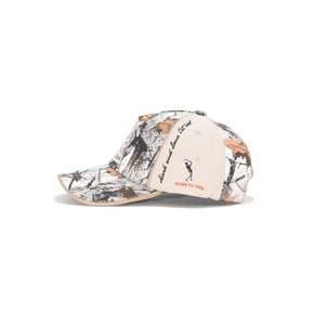 U GN CIRCLE SKULL POINT BALL CAP 화이트 EVR LS3YP07U WH