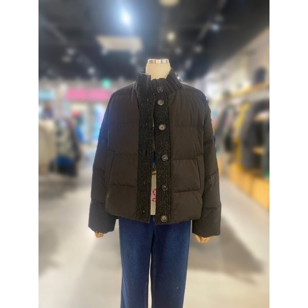 [여주점] 부클 니트 경량 다운 패딩 (BAPD65461)