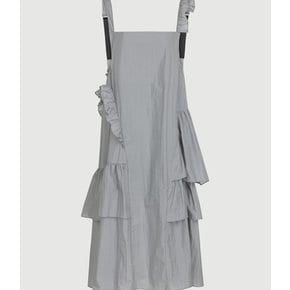 [Re-Order] Ruffle Point Sleeveless Long Dress  LFDAA25130MIX