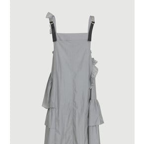 [Re-Order] Ruffle Point Sleeveless Long Dress  LFDAA25130MIX