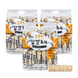  엉클팝 길쭉이 찹쌀과자 300g x 3개