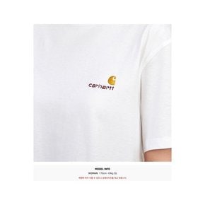 칼하트윕 아메리칸 스크립트 여성 반팔티셔츠 I032218 02XX