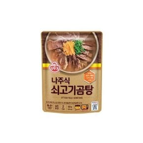 [OF4312N8]오뚜기 나주식 쇠고기 곰탕500g