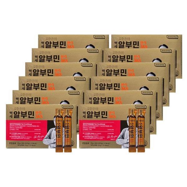 오한진의 백세 알부민 활력 365 20g 30포 12개/mjc (S49175089)