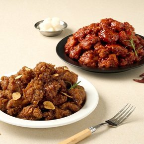 THE 바삭한 순살 닭강정 3팩 골라담기(양념맛/마늘맛 외)