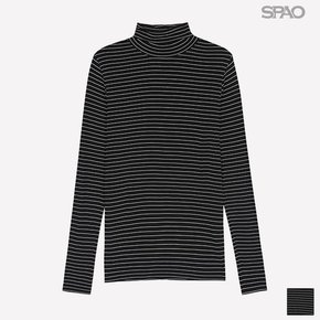 [최초가 15,900원] 스파오 터틀넥 티셔츠_SPLWA11G02-T