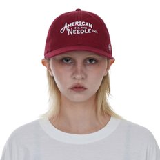 HEPCAT AMERICAN NEEDLE LOGO - DARK RED