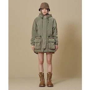공용 앵커리지 테디 포켓 패딩 (BE44PJ05U) - 2 Color