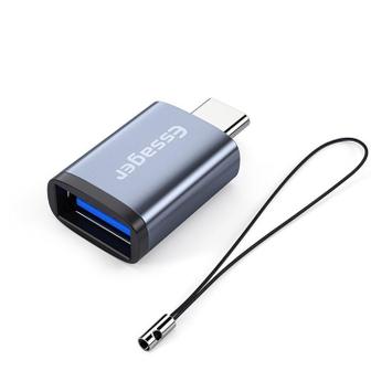 셀러허브 넥스원 ESSAGER USB3.0 C타입 to A OTG 젠더 네이비 (S9241110)