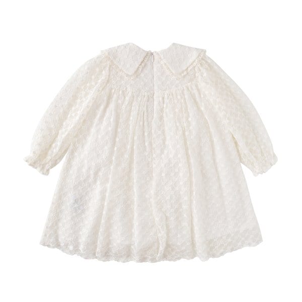 [여주점] [오프라벨 여주점] 밍크뮤 (IV) 샤를뮤리본레이스드레스 (35111-400-02)