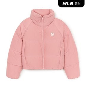 [코리아공식] 여성 크롭 커브 패딩 NY (Mg.Pink)