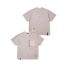 23 INSIDEOUT PIGMENT OVERSIZED T-SHIRTS BEIGE