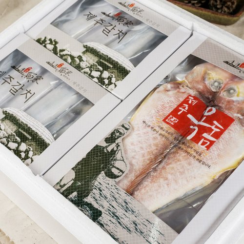 [바로배송] [냉동] 제주 은갈치, 참옥돔 어가선물세트 1호