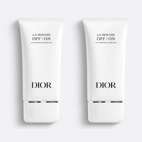 Dior 디올 라 무스 퓨리피엔 오프 온 페이셜 클렌저 클렌징폼 150ml 2개