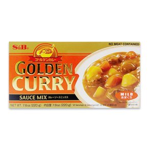 [새벽배송][우리가락]S&B 카레 순한맛 220g