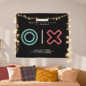 50vs50 패브릭포스터 가리개커튼 그래픽 XL (150x130cm)
