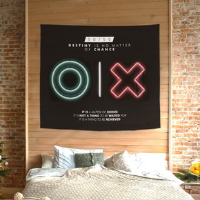 50vs50 패브릭포스터 가리개커튼 그래픽 XL (150x130cm)