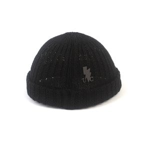 Cool Black Knit Watch Cap 와치캡