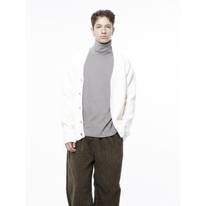 Dense Hazzy Y-neck Cardigan - Ivory /M243OT01IV