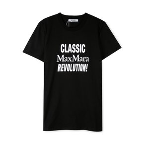 여성 클래식 블랙 티셔츠 19460129600 012