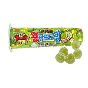 초강력 신맛! 왕청포도알 사우어 젤리 40g