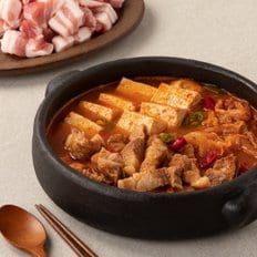 [냉장] 설성 무항생제 한돈 삼겹살 찌개용 400g