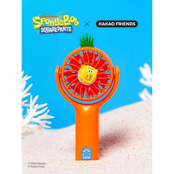 스폰지밥X카카오프렌즈 미니 선풍기_춘식이