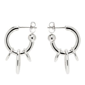 저스틴 클렌퀏 젠 이어링 Jen Earrings Palladium