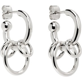 저스틴 클렌퀏 젠 이어링 Jen Earrings Palladium