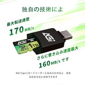 AGI 1TB 마이크로sd카드/Type C-카-도리-다, Nintendo Swit