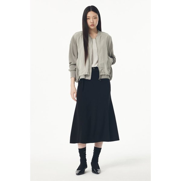 지퍼드 니트 믹스 점퍼 7115220202138