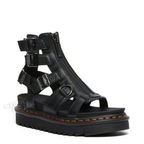 NA 올슨 나파 레더 샌들 26561001 DR. MARTENS OLSON ZIPPED LEATHER STRAP SANDALS