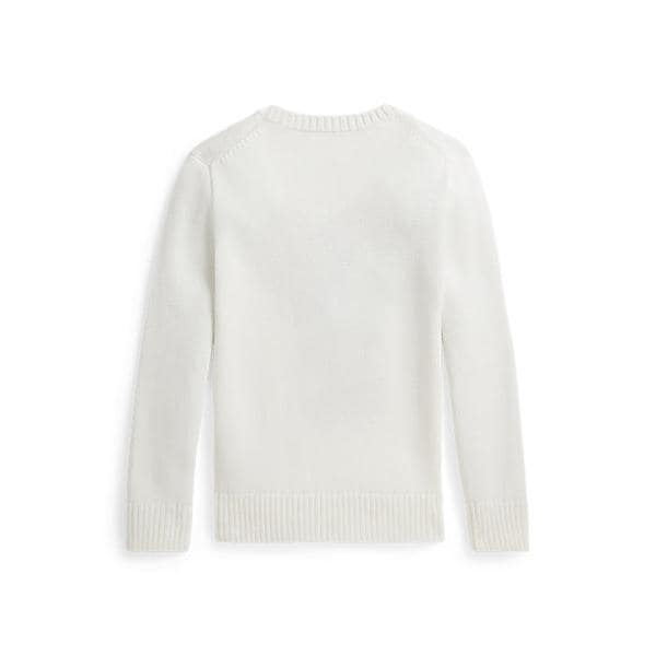 폴로 키즈 남아 8-18세 폴로 베어 코튼 스웨터(CWPOSWEY6820704100)