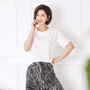 엄마옷 라운드넥 반팔 티셔츠 TS905068  중년여성/50대/60대/70대/빅사이즈/할머니옷