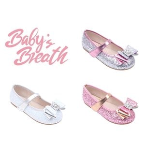 베이비브레스 토박스 BABYS BREATH   23년 신상 샤론  반짝이 아동 리본구두 (140MM~210MM)