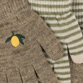 국내공식 콩제슬래드 필라 장갑 2팩 LEMON STRIPE