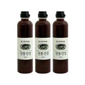 안동제비원 전통간장 500mlX3통[34659981]