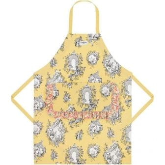  영국 캐스키드슨 앞치마 Cath Kidston 30 Years London Toile Frill Pocket Apron 100% Cotton i