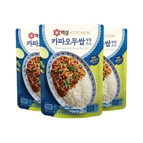 백설 카파오무쌉 덮밥 소스 150g x3개