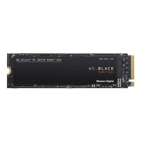 Western Digital SSD 500GB WD Black SN750 M.2-2280 NVMe WDS500G3X0C-EC 웨스턴 디지털 내장