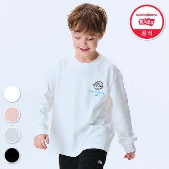 뉴발란스키즈 STREET CREW_일러스트 아동 긴팔티 NK9BF1203U