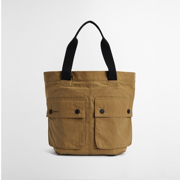 바버 [25SS] 남성 베이지 Transport Carry All 토트백 (URBA5E003K2)