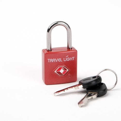 TSA인증 미니 키자물쇠 072. 열쇠2개포함 와이어락 케이블락