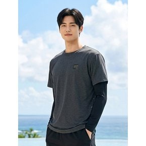 스톤스래쉬 남자 루즈핏 반팔 레이어드 래쉬가드 / RC104M