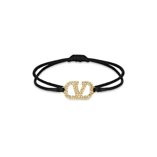 5W2J0F81 YAB 32U (J0F81 YAB 32U) 가라바니 V로고 코튼 팔찌