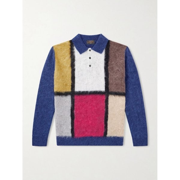 빔스 컬러블록 폴로 스웨터 46376663163004948