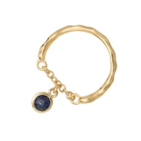 듀 드롭 링-라피스 라줄리/Diew Drop Ring - Lapis Lazuli